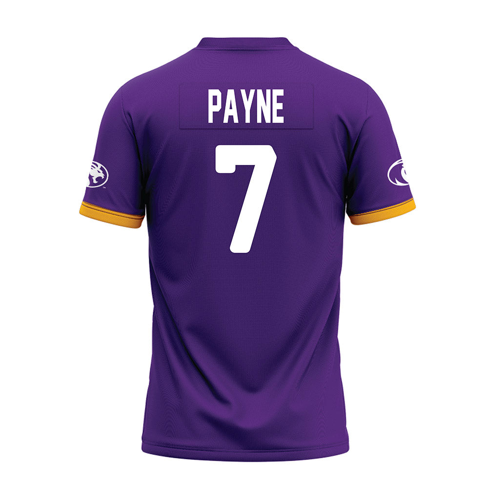 North Alabama - NCAA Football : Jamari Payne - Purple Premium Football Jersey-1