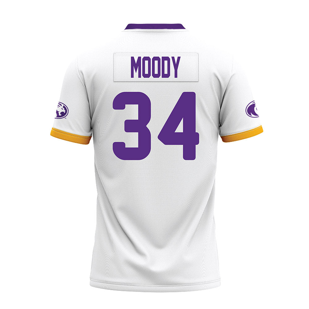 North Alabama - NCAA Football : Dennis Moody - White Premium Football Jersey