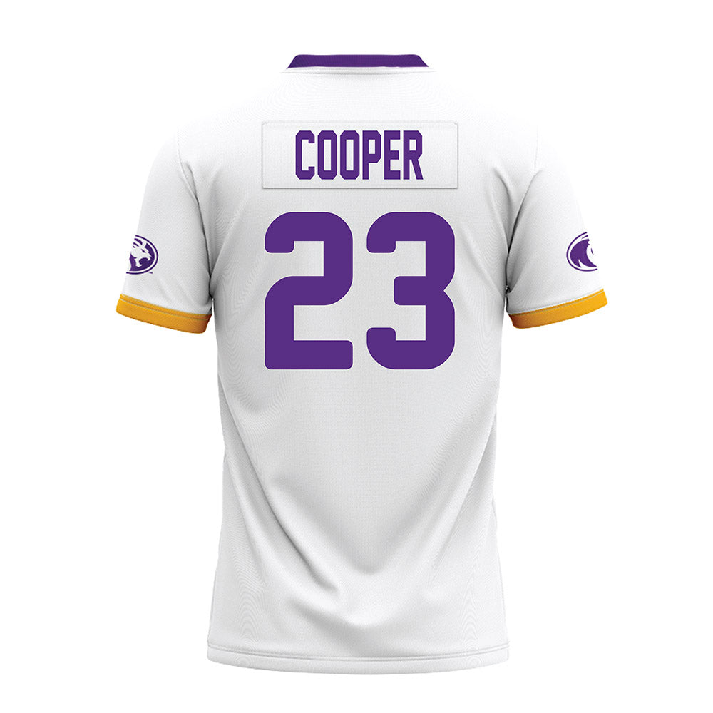 North Alabama - NCAA Football : Kaden Cooper - White Premium Football Jersey