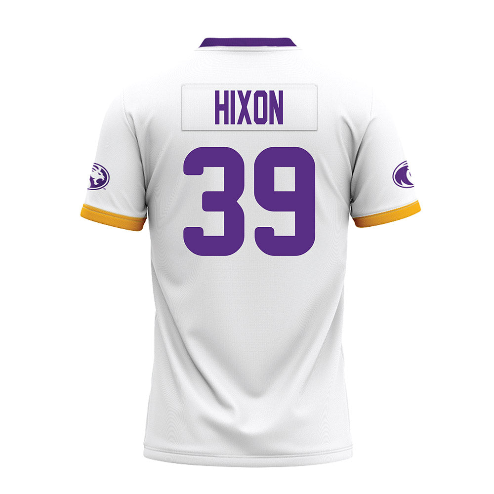 North Alabama - NCAA Football : Josiah Hixon - White Premium Football Jersey-1