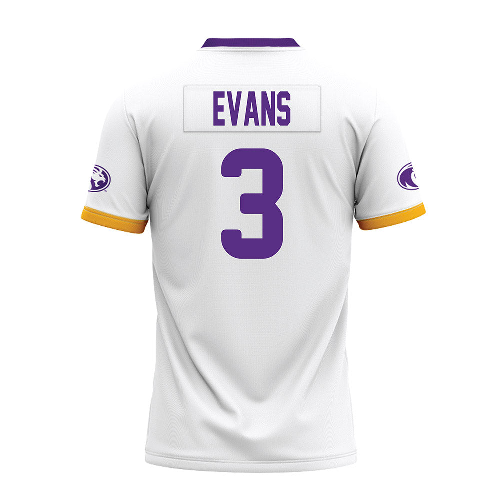 North Alabama - NCAA Football : Jj Evans - White Premium Football Jersey