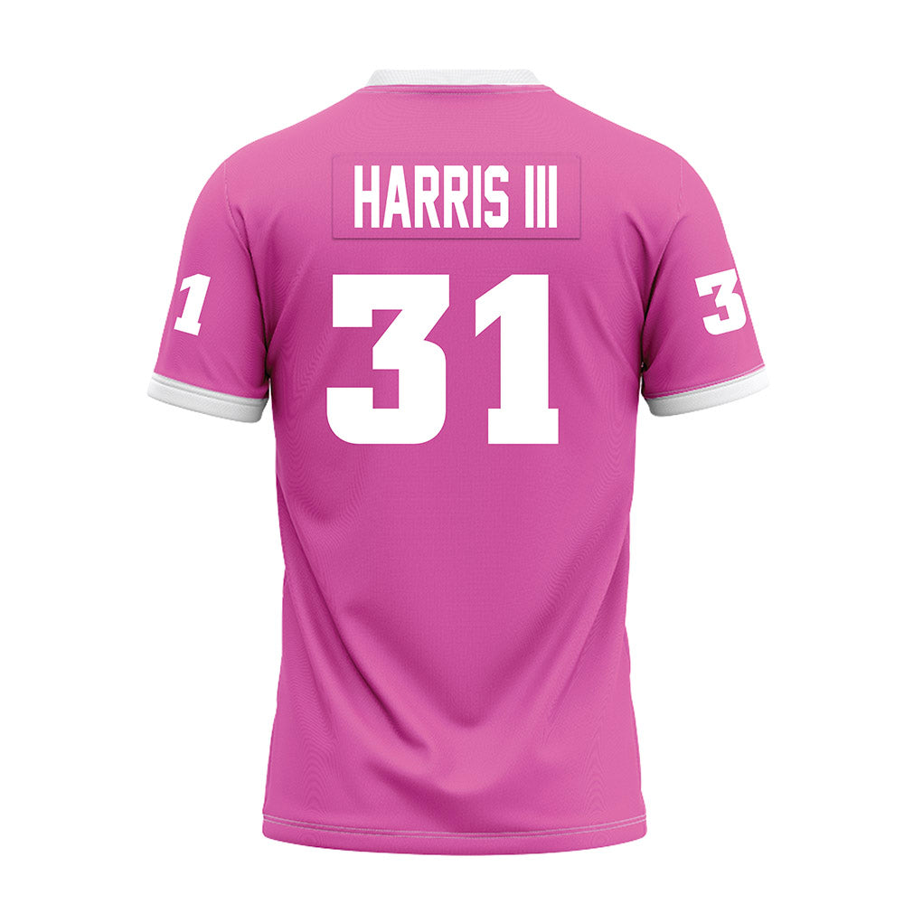 UTC - NCAA Football : Leroy Harris III - Pink Premium Football Jersey