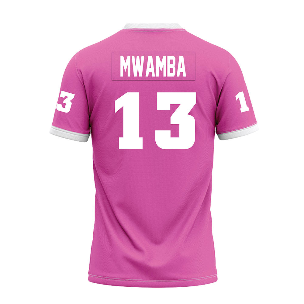 UTC - NCAA Football : Beni Mwamba - Pink Premium Football Jersey