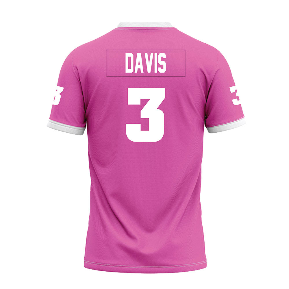 UTC - NCAA Football : Reggie Davis - Pink Premium Football Jersey