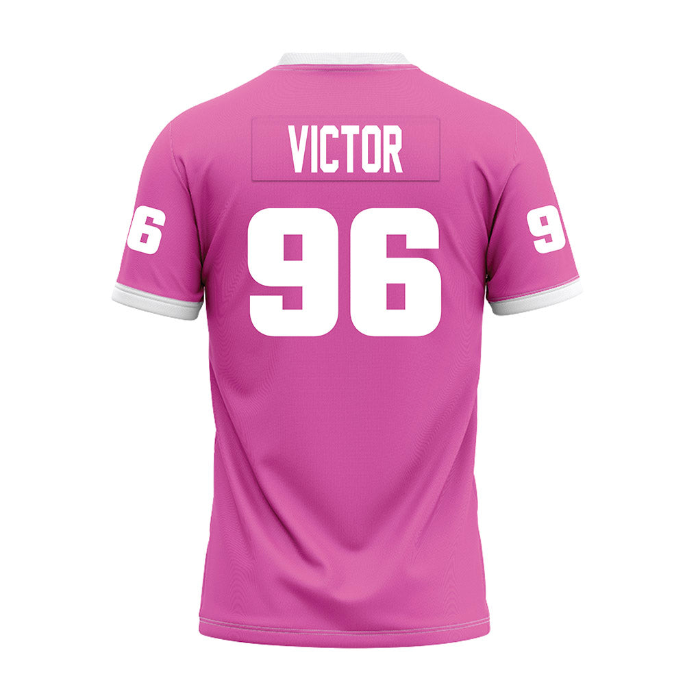 UTC - NCAA Football : Chris Victor - Pink Premium Football Jersey