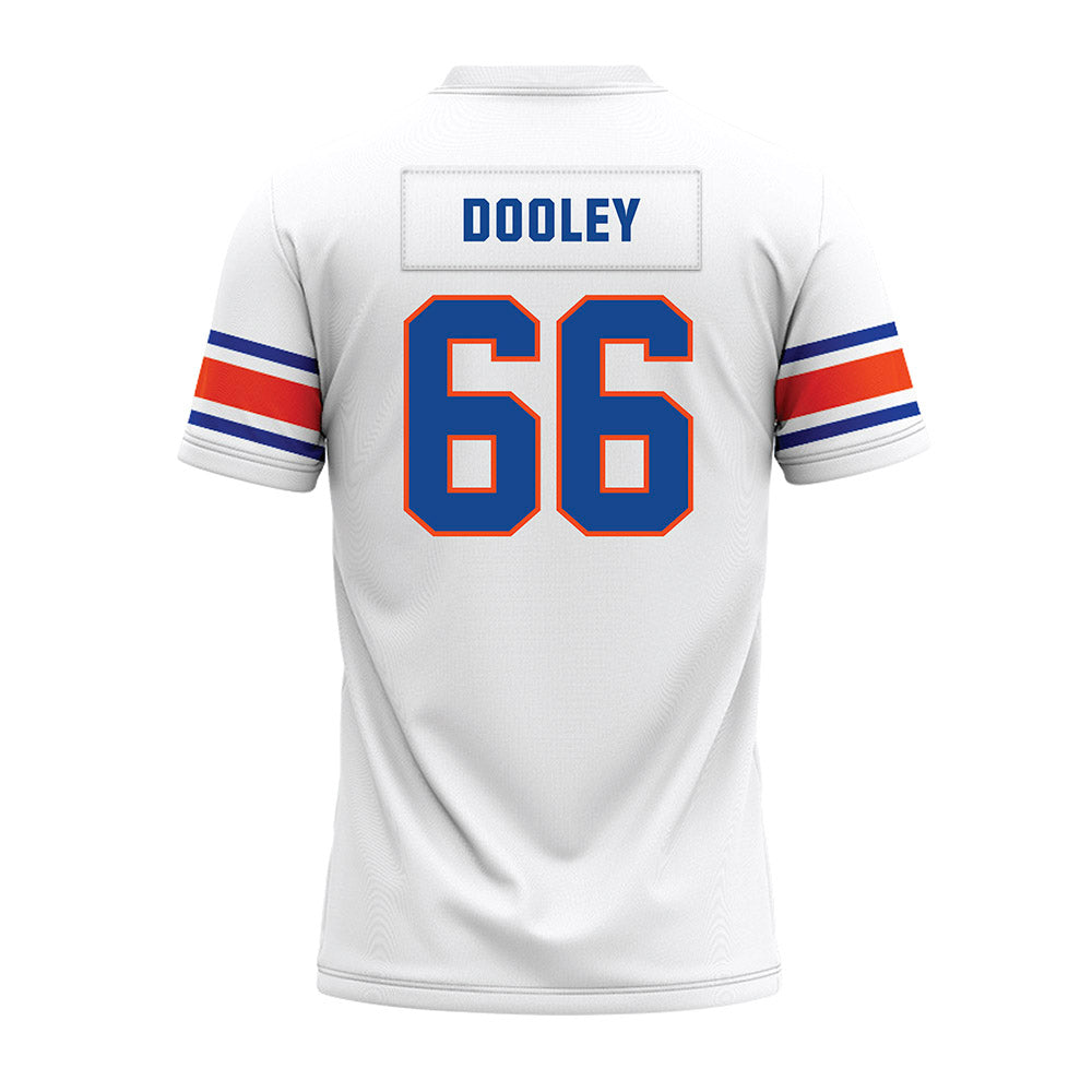 Boise State - NCAA Football : Benjamin Dooley - White Premium Football Jersey