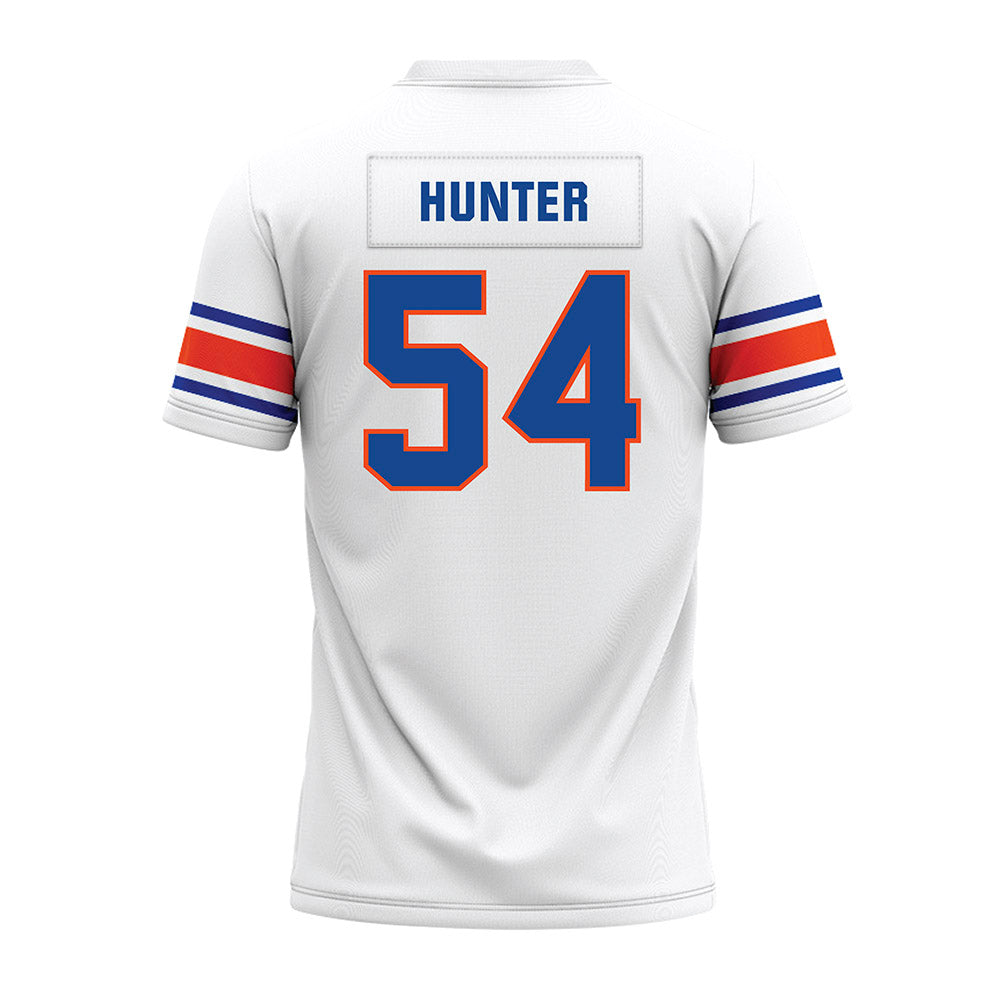 Boise State - NCAA Football : Gabriel Hunter - White Premium Football Jersey