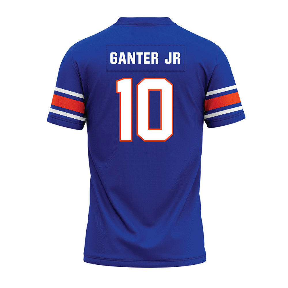 Boise State - NCAA Football : Derek Ganter Jr - Blue Premium Football Jersey-1