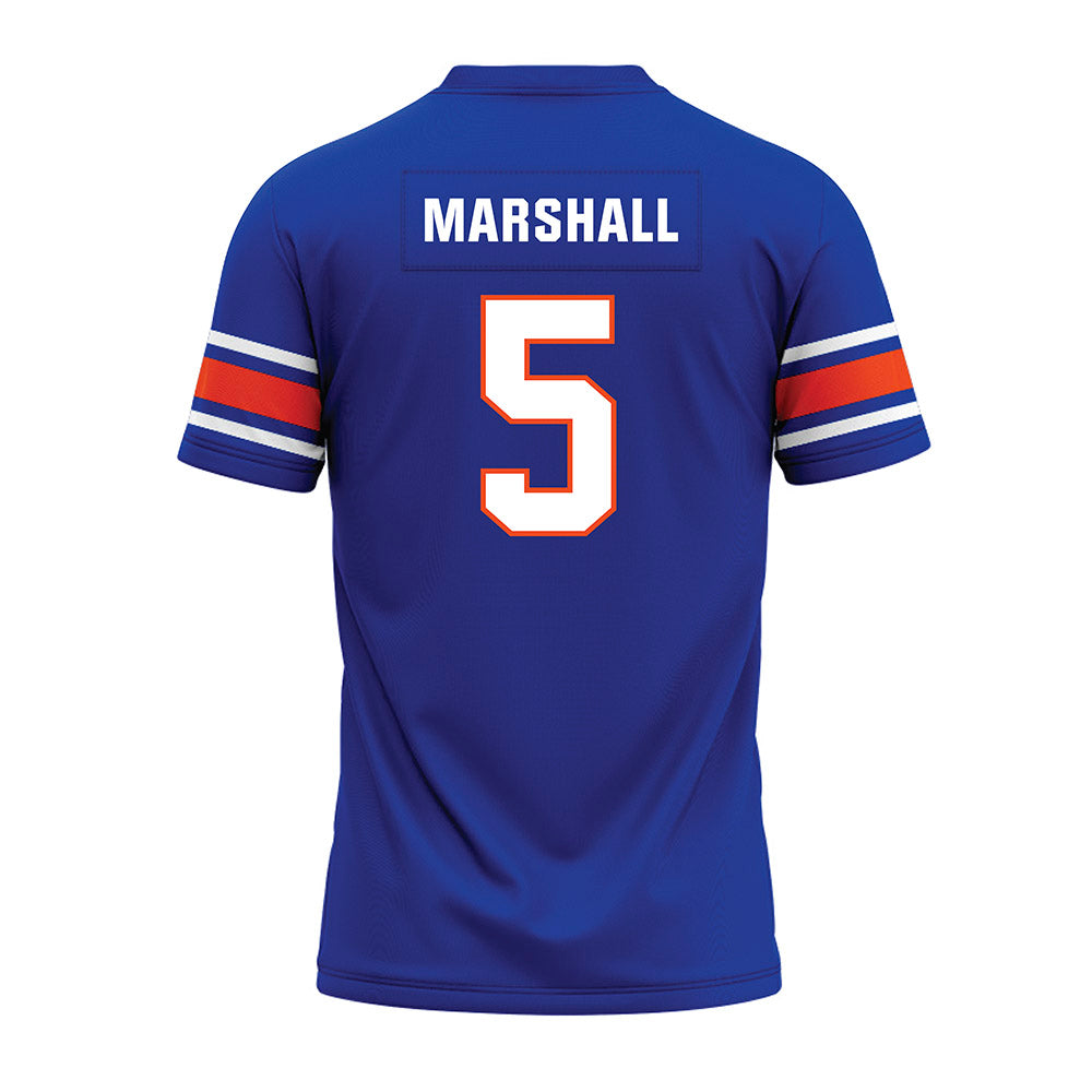 Boise State - NCAA Football : Chris Marshall - Blue Premium Football Jersey-1
