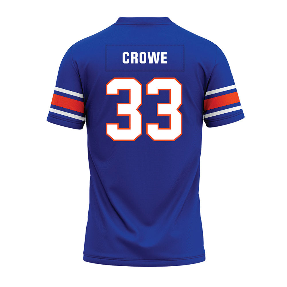 Boise State - NCAA Football : Tyler Crowe - Blue Premium Football Jersey