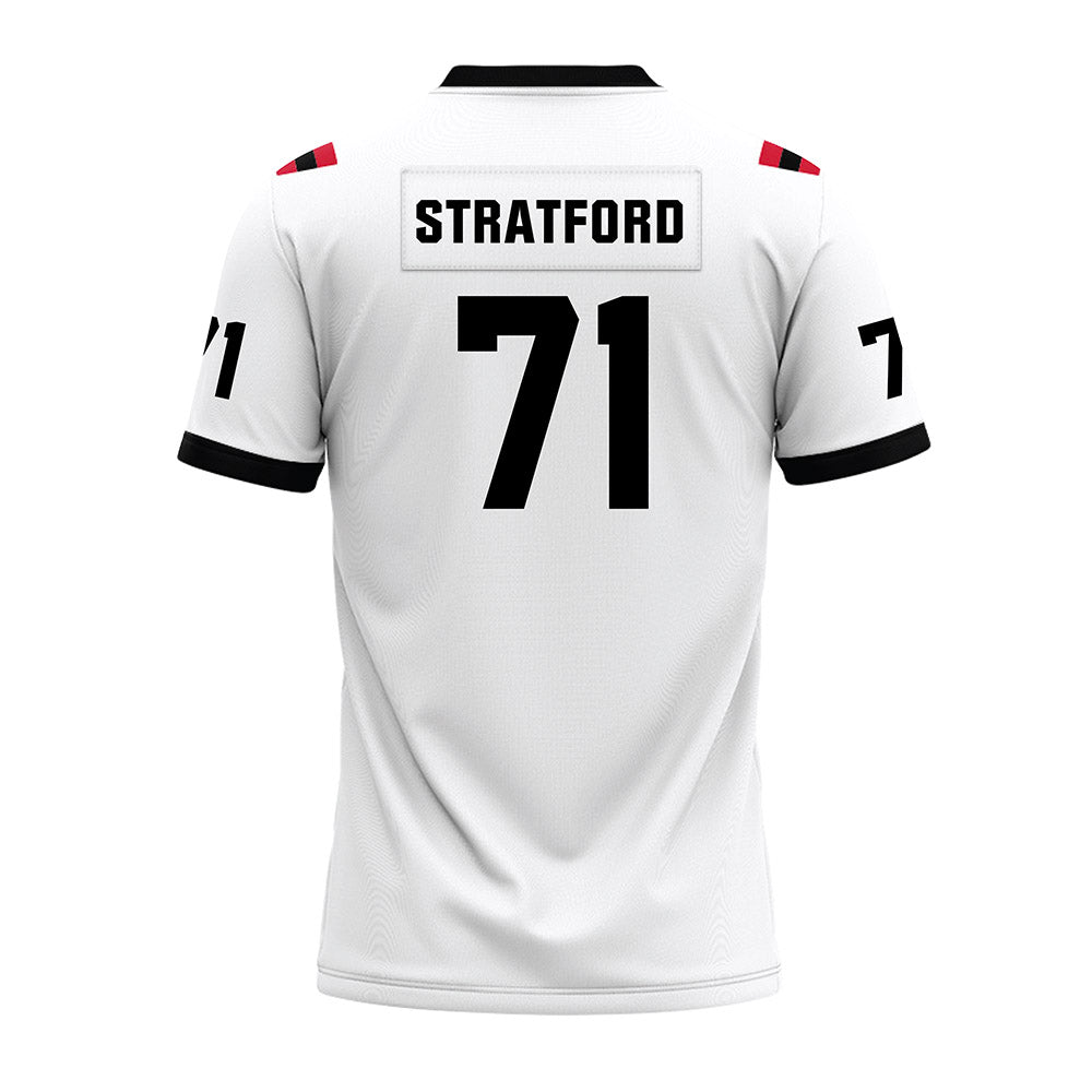 Arkansas State - NCAA Football : Chace Stratford - Premium Football Jersey-1