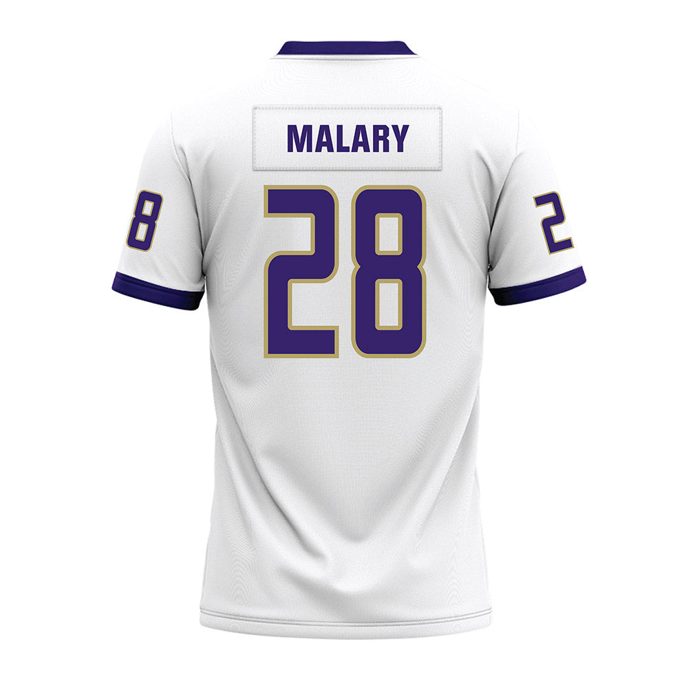 JMU - NCAA Football : Jobi Malary - White Premium Football Jersey