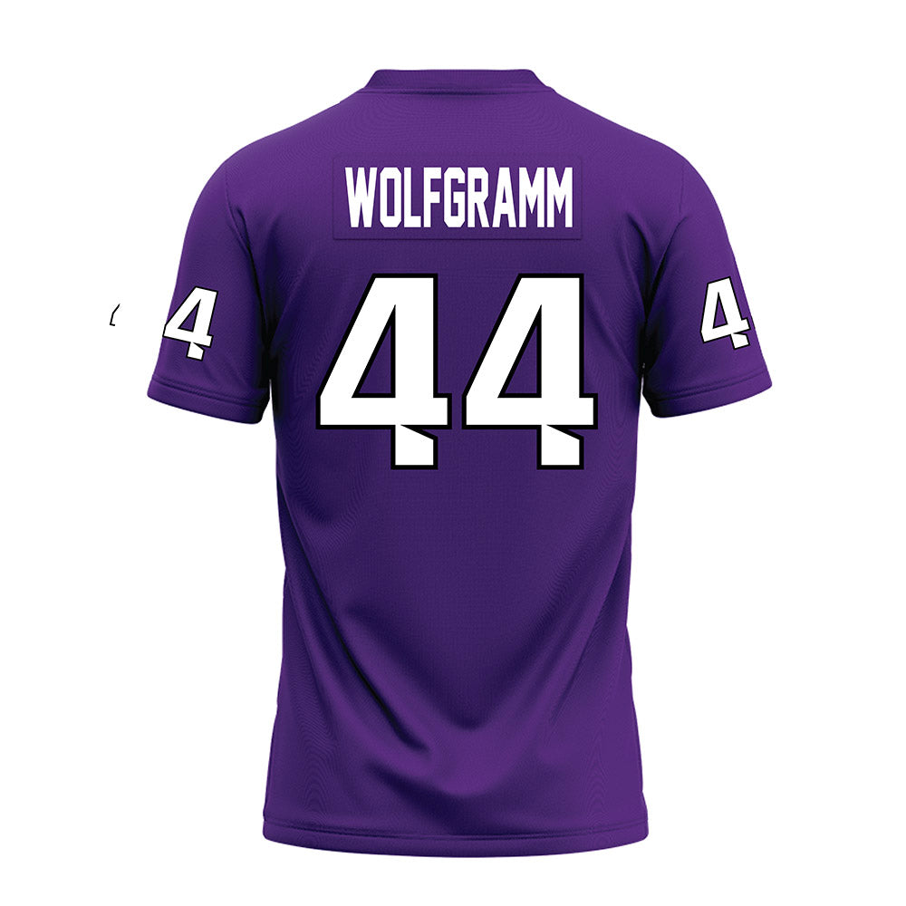 Tarleton State - NCAA Football : Vililami Wolfgramm - Purple Premium Football Jersey