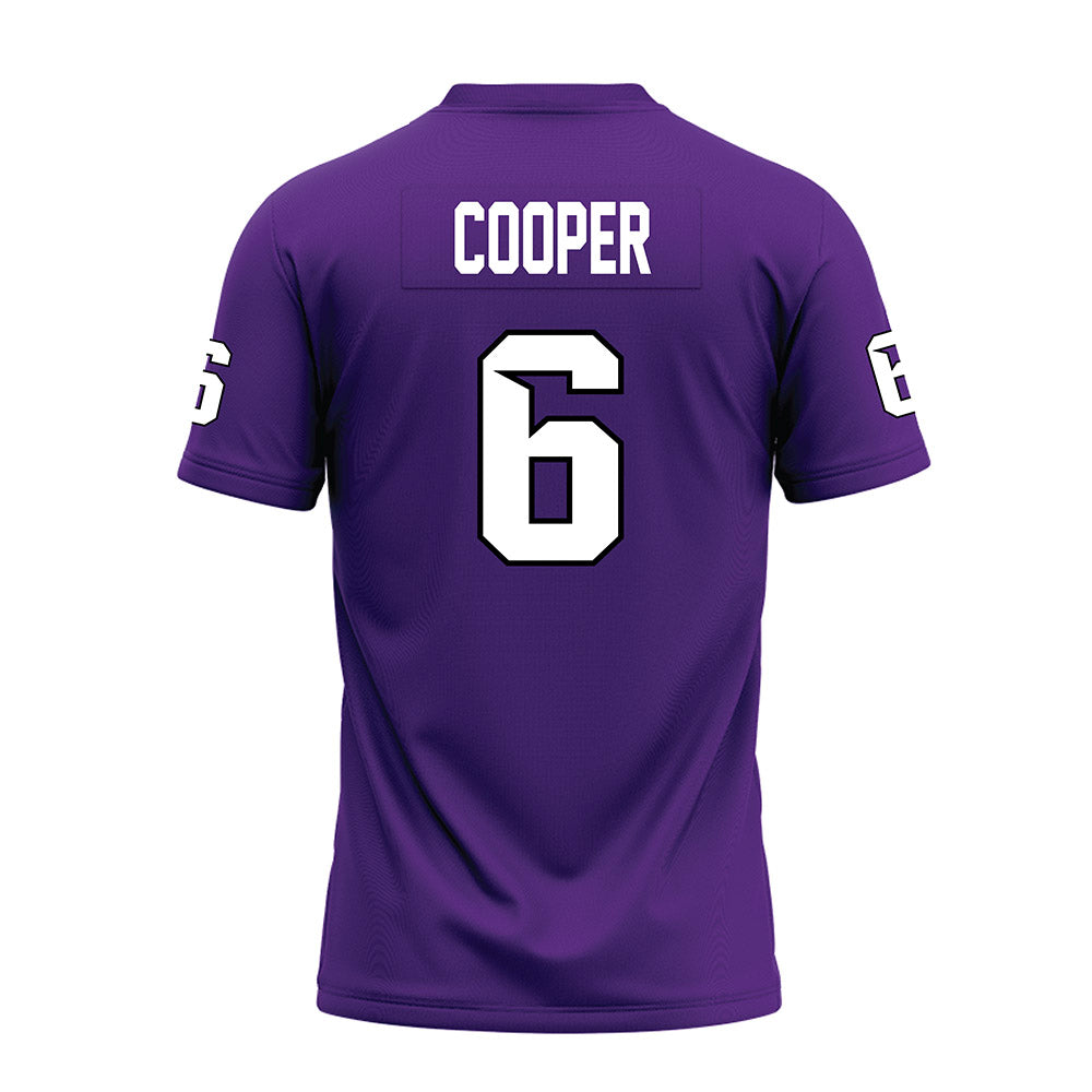 Tarleton State - NCAA Football : Darius Cooper - Purple Premium Football Jersey
