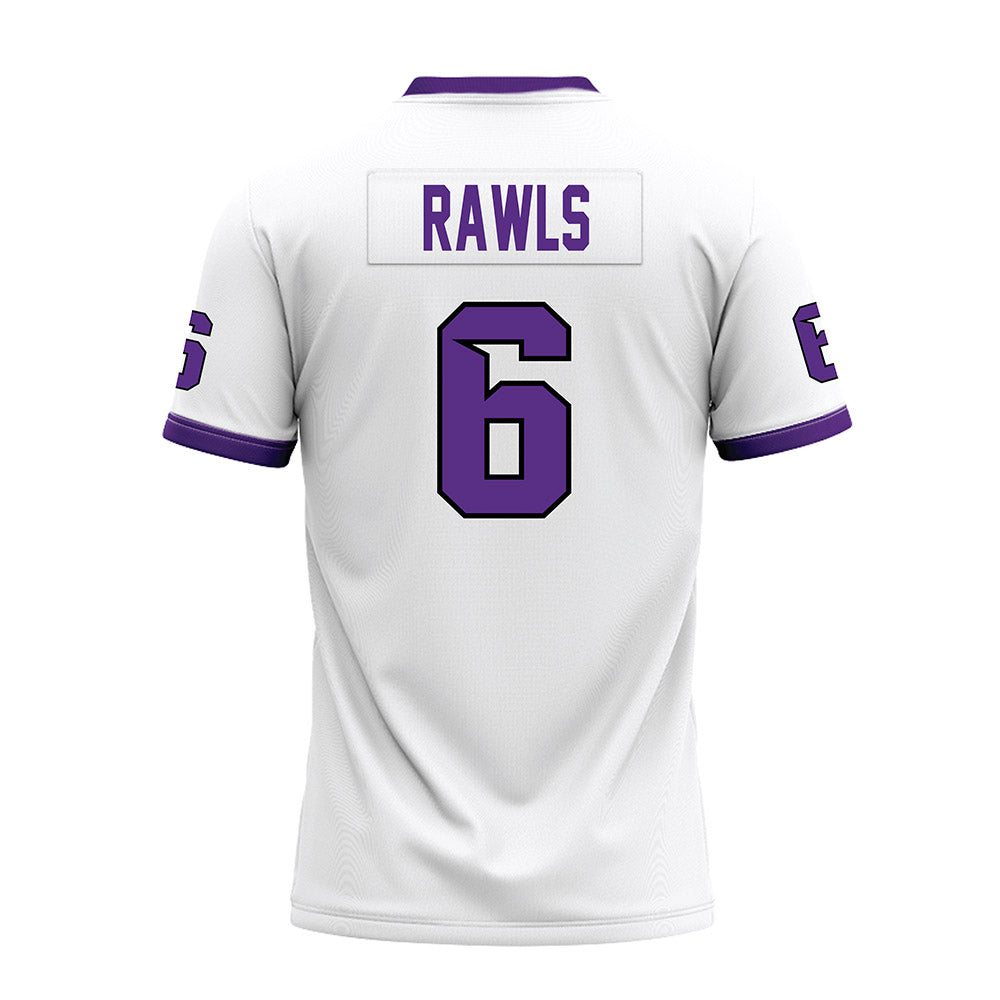 Tarleton State - NCAA Football : Ty Rawls - White Premium Football Jersey