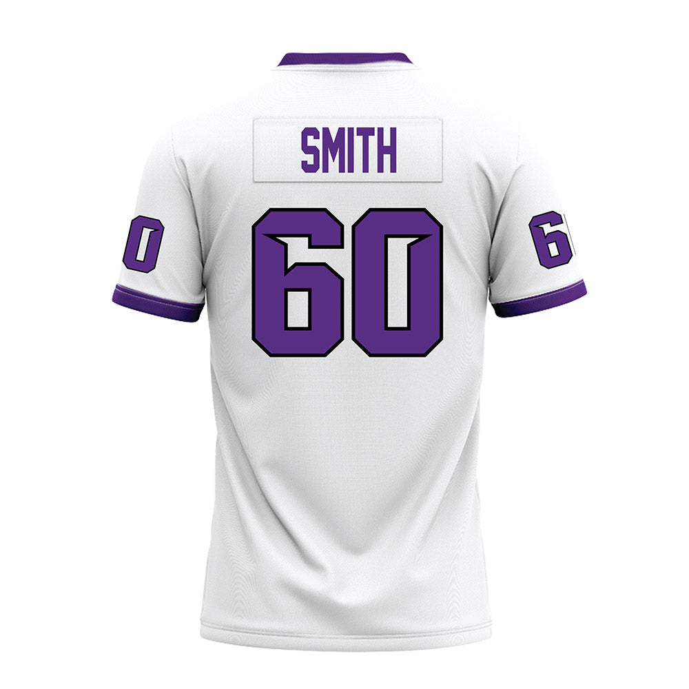 Tarleton State - NCAA Football : Hunter Smith - White Premium Football Jersey-1