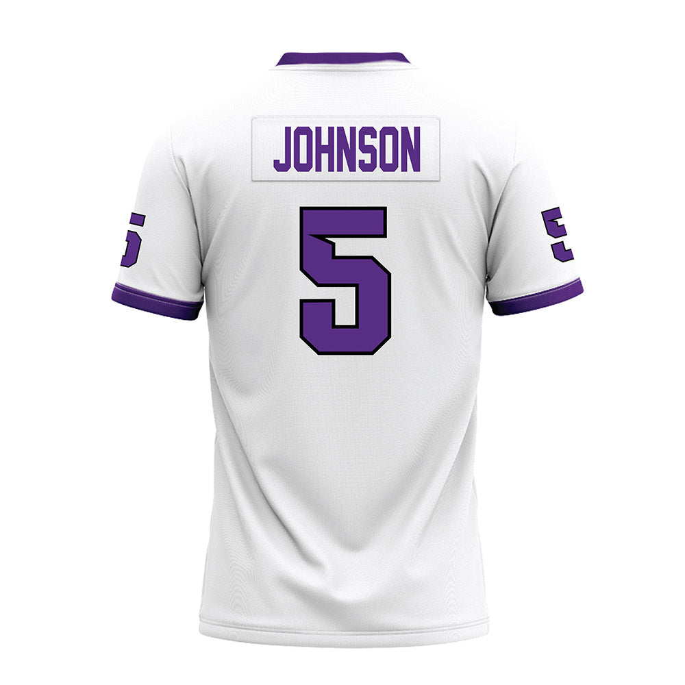 Tarleton State - NCAA Football : Keylan Johnson - White Premium Football Jersey