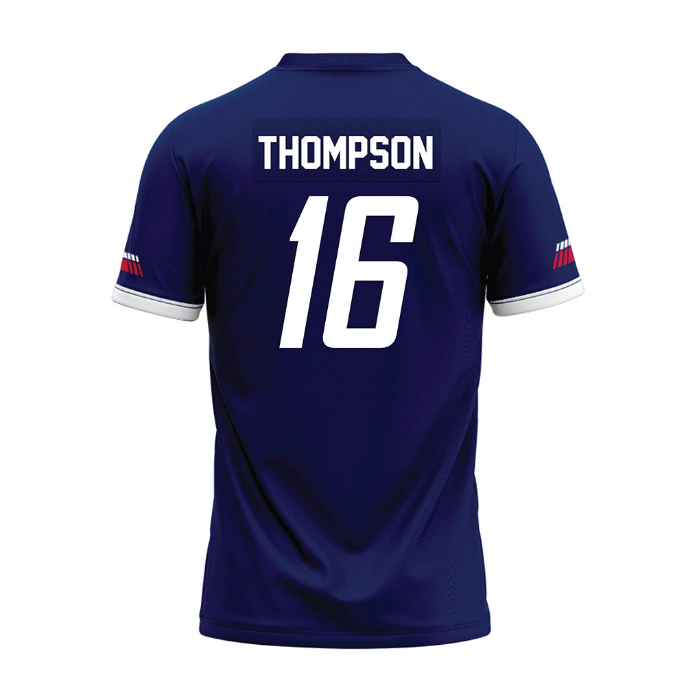 South Alabama - NCAA Football : Bubba Thompson - Blue Premium Football Jersey-1