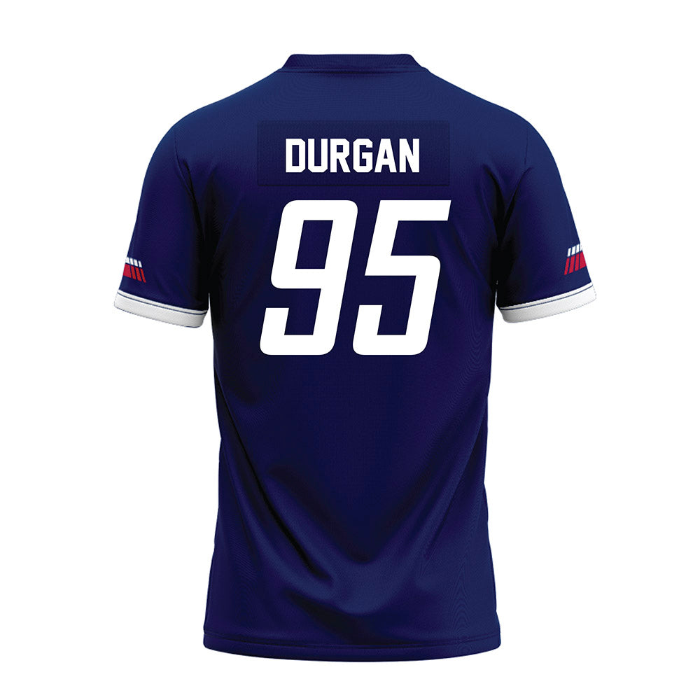 South Alabama - NCAA Football : Jalyn Durgan - Blue Premium Football Jersey-1