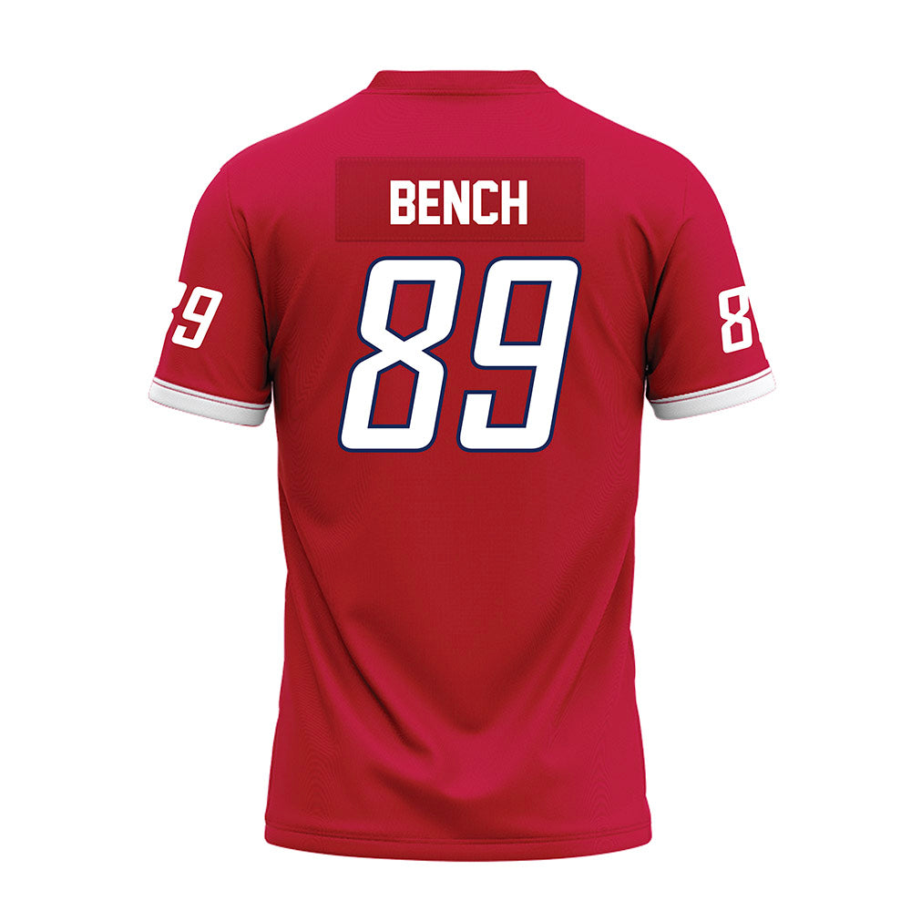 South Alabama - NCAA Football : Andrew Bench - Red Premium Football Jersey-1