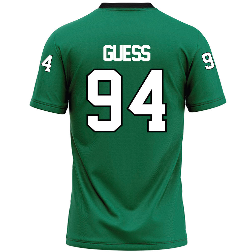 Northeastern State - NCAA Football : Ayden Guess - Green Premium Football Jersey-1