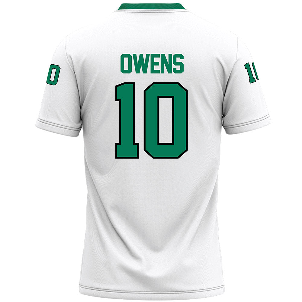 Northeastern State - NCAA Football : Marvelous Owens - White Premium Football Jersey-1