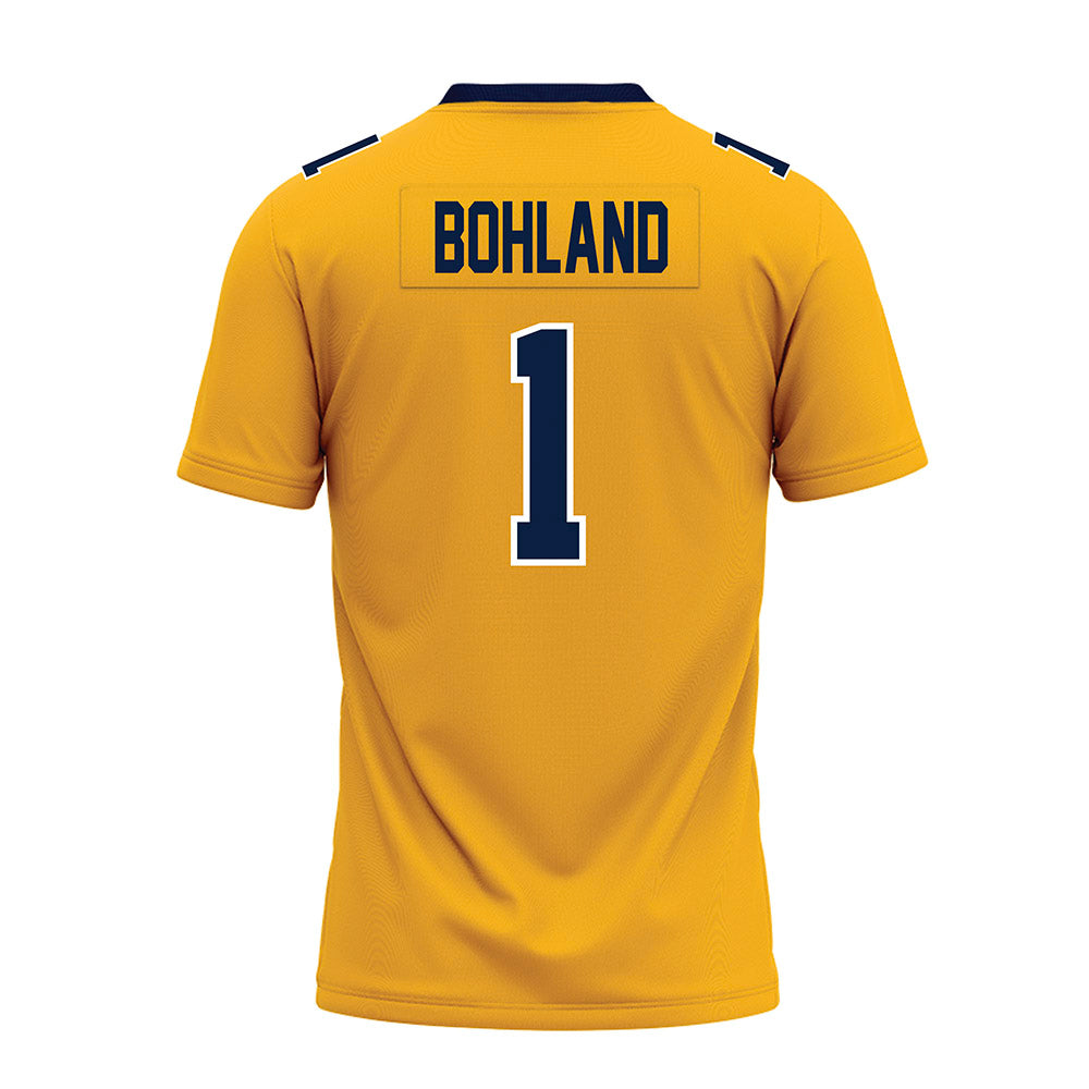 AU - NCAA Football : Jackson Bohland - Gold Premium Football Jersey-1