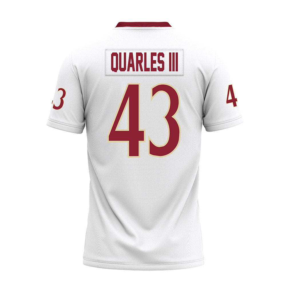 Elon - NCAA Football : Douglas Quarles III - Premium Football Jersey-1
