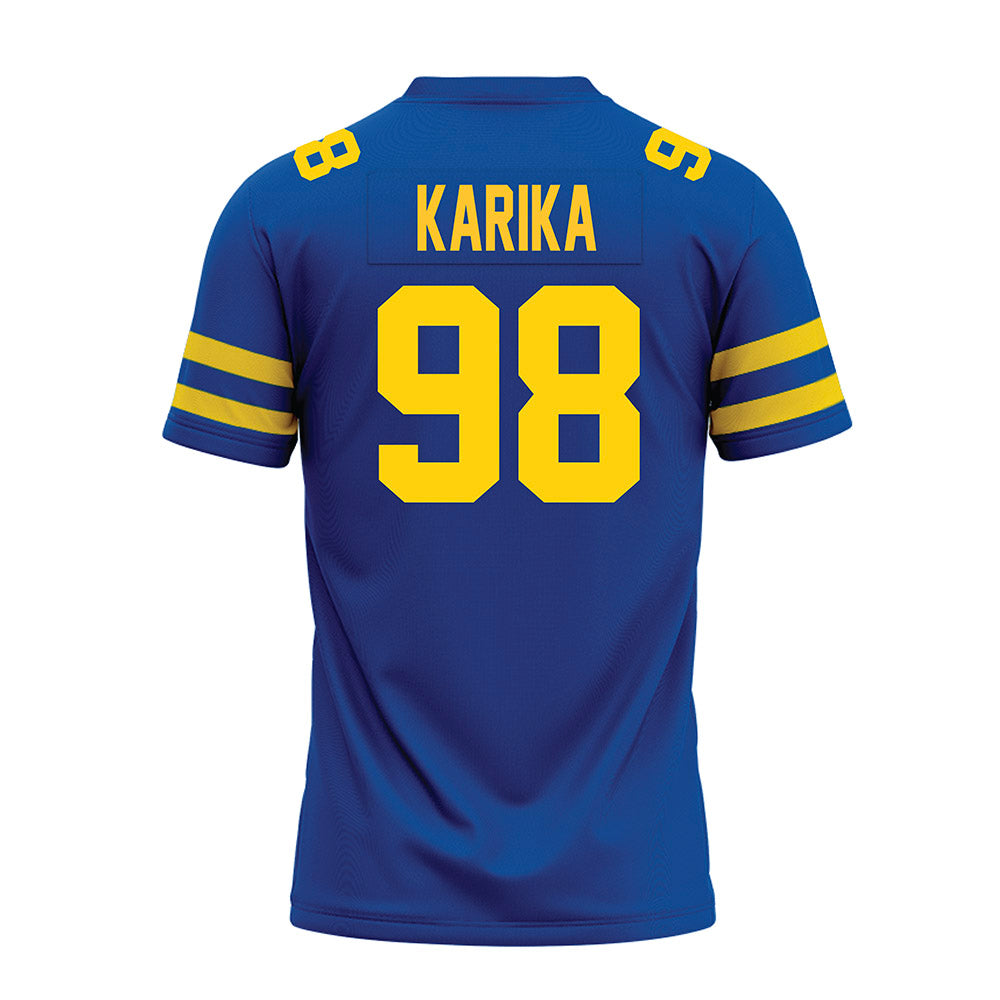 Delaware - NCAA Football : Nicholas Karika - Premium Football Jersey-1