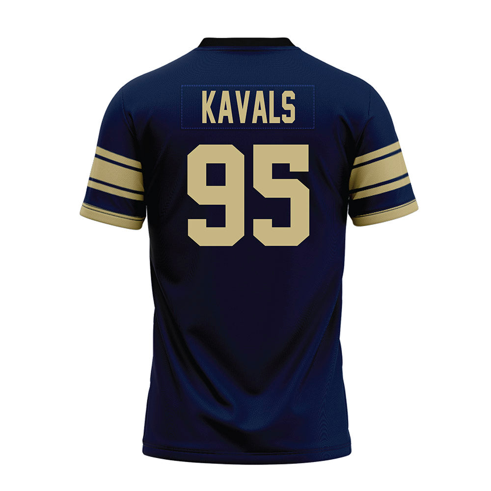 Akron - NCAA Football : Vann Kavals - Premium Football Jersey-1