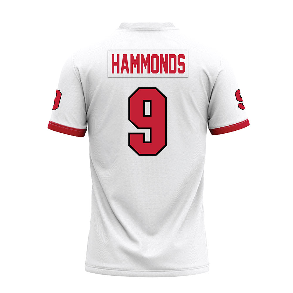 Miami of Ohio - NCAA Football : Javon Hammonds - 2023 White Premium Football Jersey-1