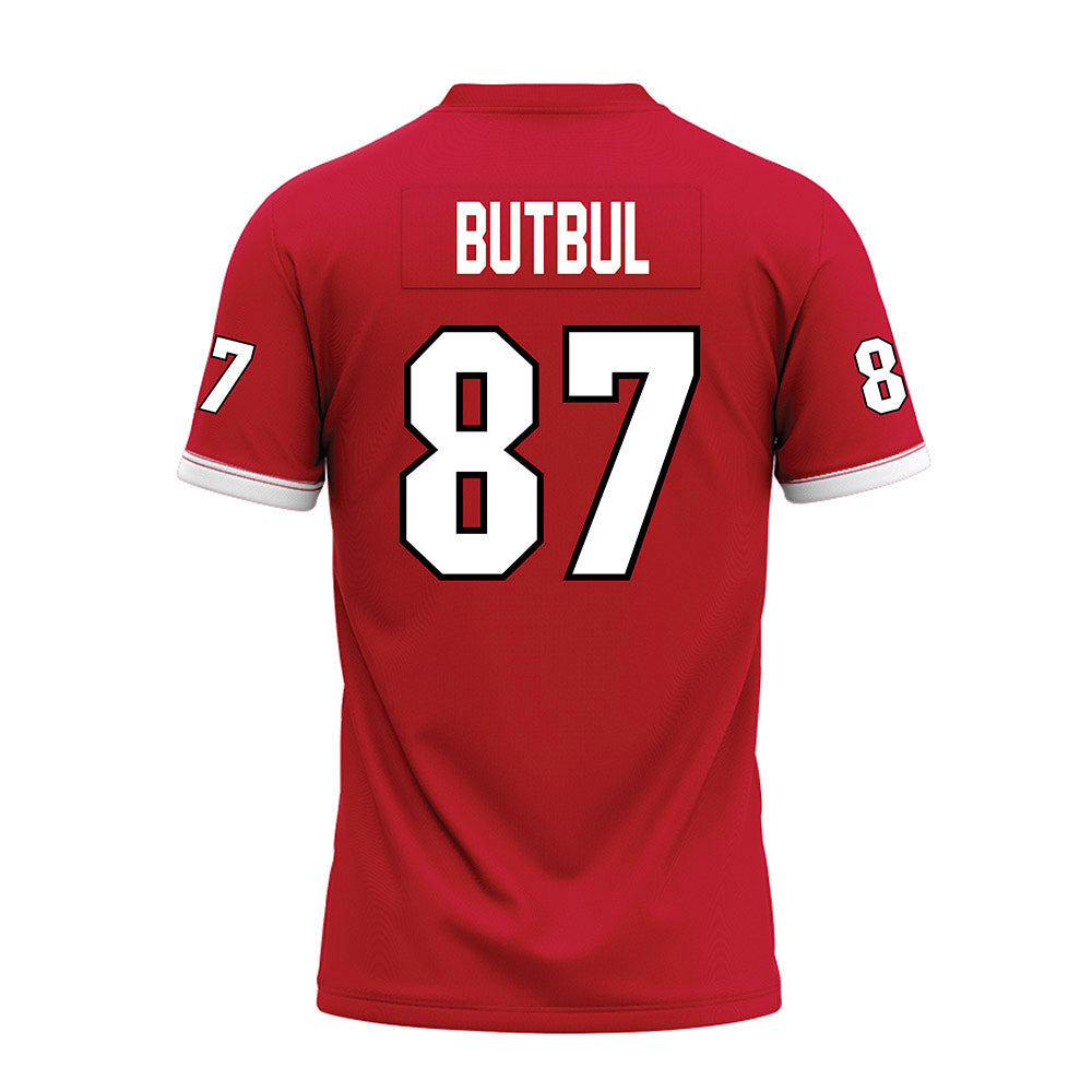 Miami of Ohio - NCAA Football : Noam Butbul - 2023 Red Premium Football Jersey-1