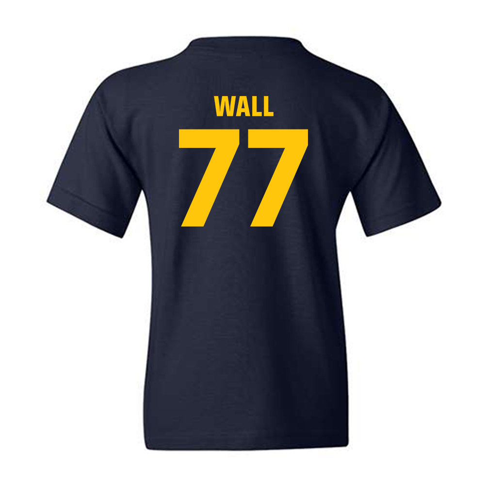 Drexel - NCAA Men's Lacrosse : Lincoln Wall - Classic Shersey Youth T-Shirt-1