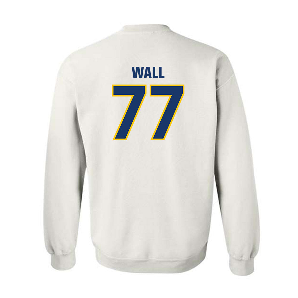 Drexel - NCAA Men's Lacrosse : Lincoln Wall - Classic Shersey Crewneck Sweatshirt-1