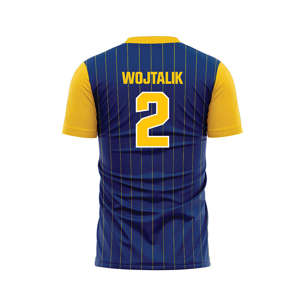 Drexel - NCAA Men's Soccer : Mateusz Wojtalik - Blue Soccer Jersey-1