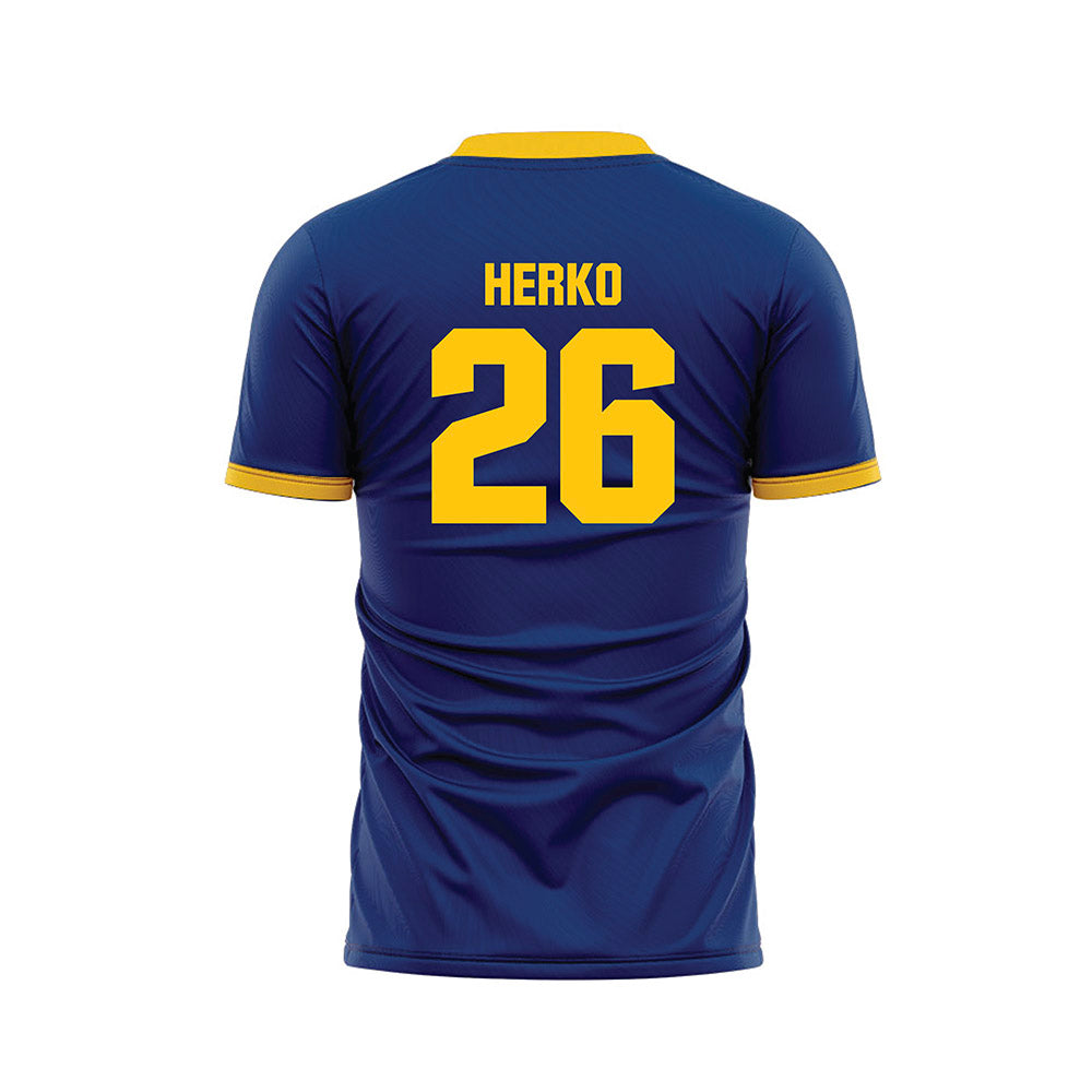 Drexel - NCAA Women's Soccer : Emma Herko - Blue Soccer Jersey-1
