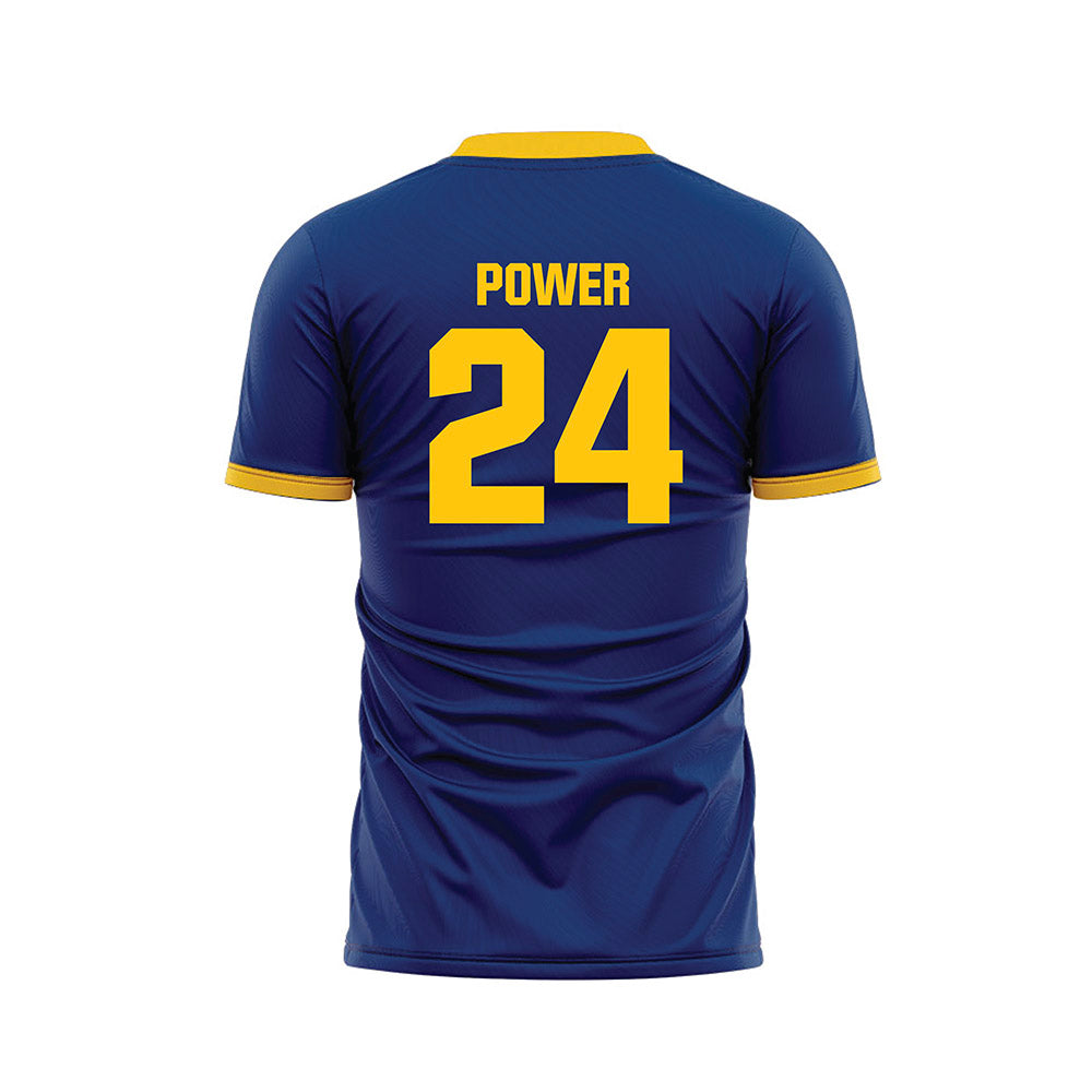 Drexel - NCAA Women's Soccer : Reese Power - Blue Soccer Jersey-1