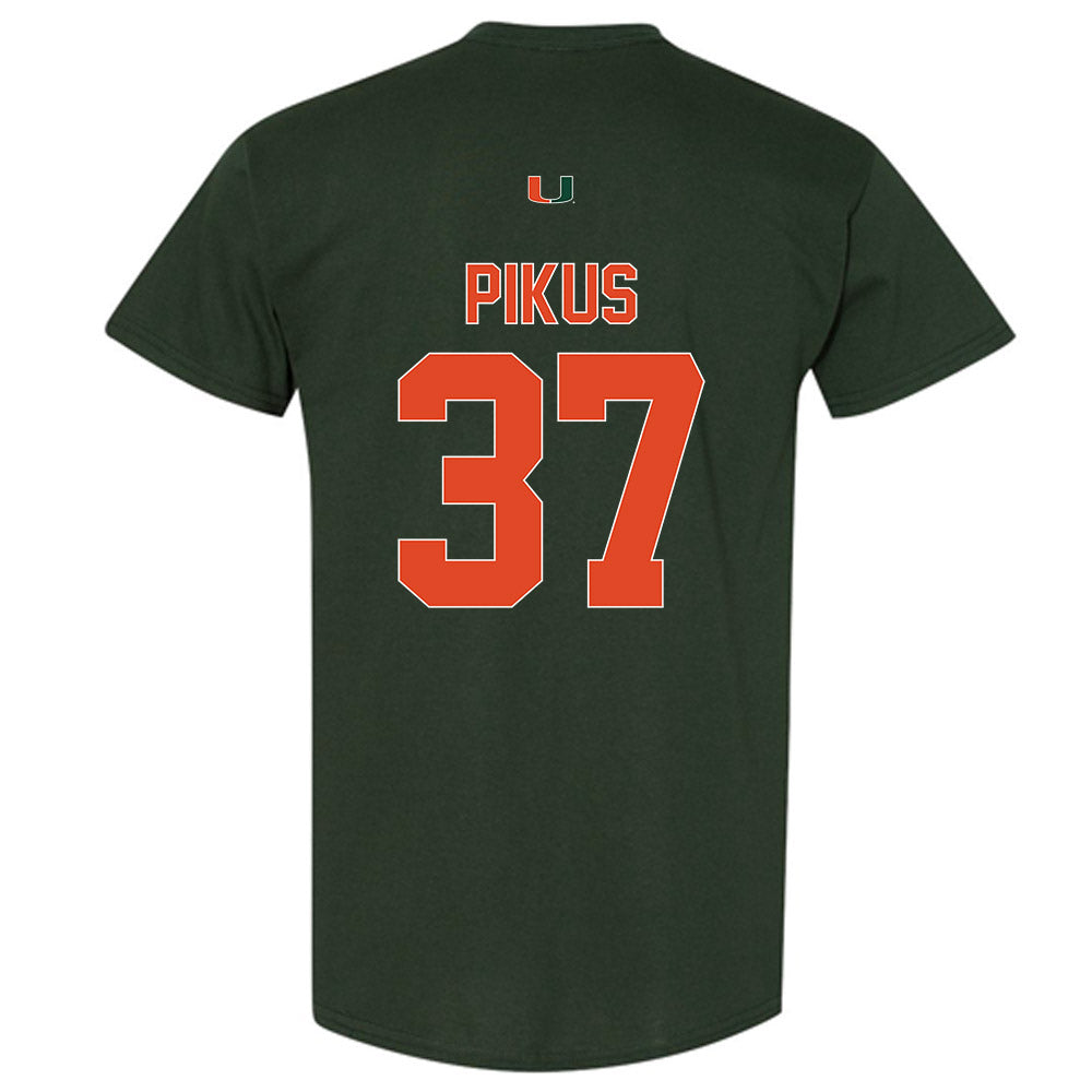 Miami - NCAA Football : Henry Pikus - Classic Shersey T-Shirt-1