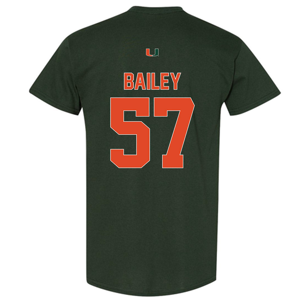 Miami - NCAA Football : Allen Bailey - Classic Shersey T-Shirt-1