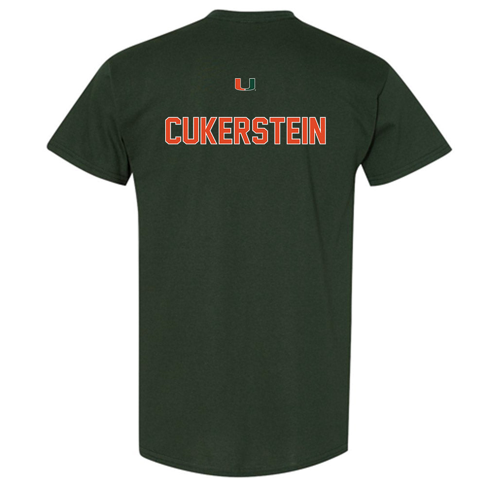Miami - NCAA Men's Track & Field : Carter Cukerstein - Classic Shersey T-Shirt-1