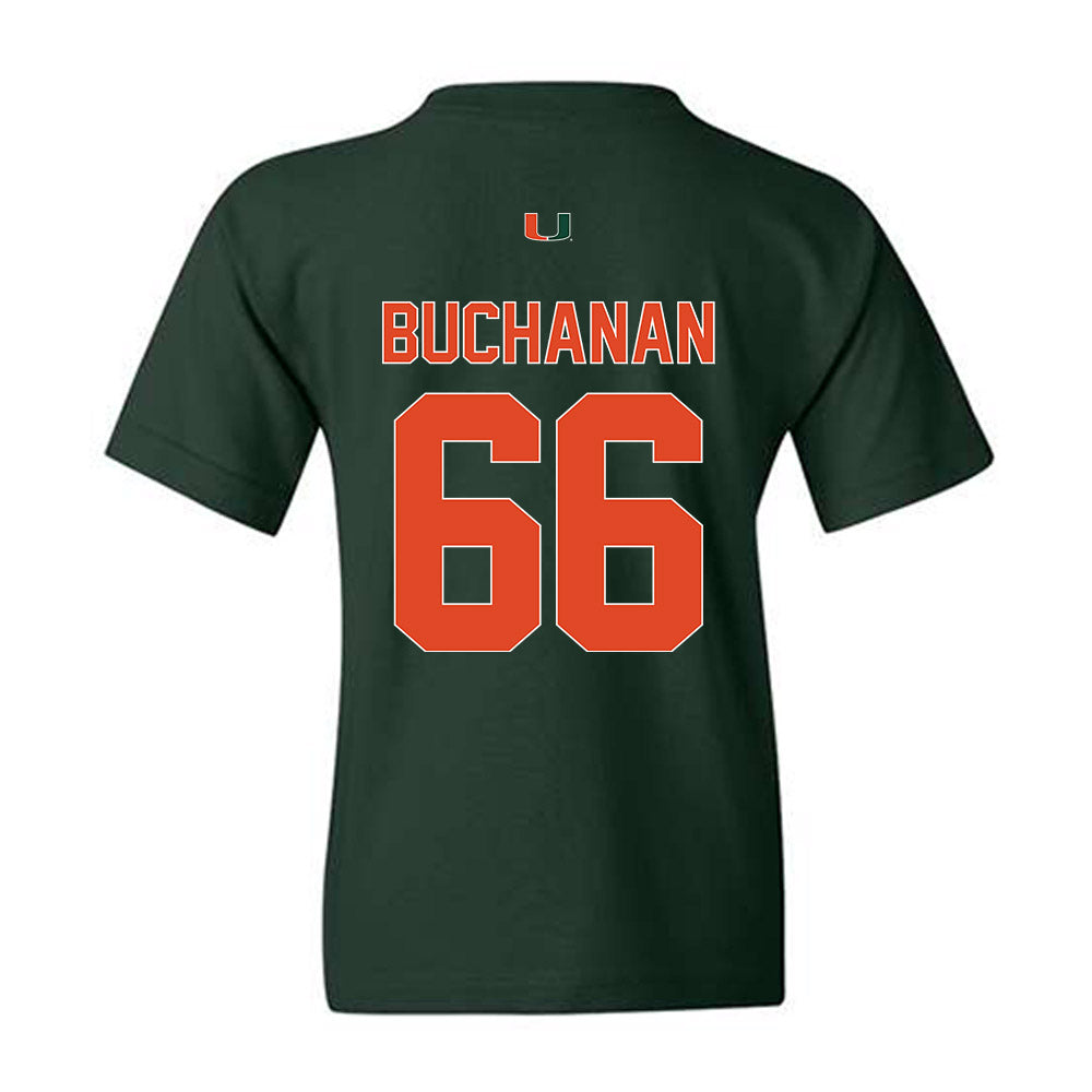 Miami - NCAA Football : Max Buchanan - Classic Shersey Youth T-Shirt-1