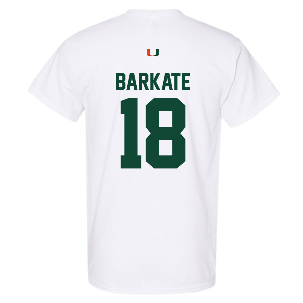 Miami - NCAA Football : Cooper Barkate - Classic Shersey T-Shirt-1