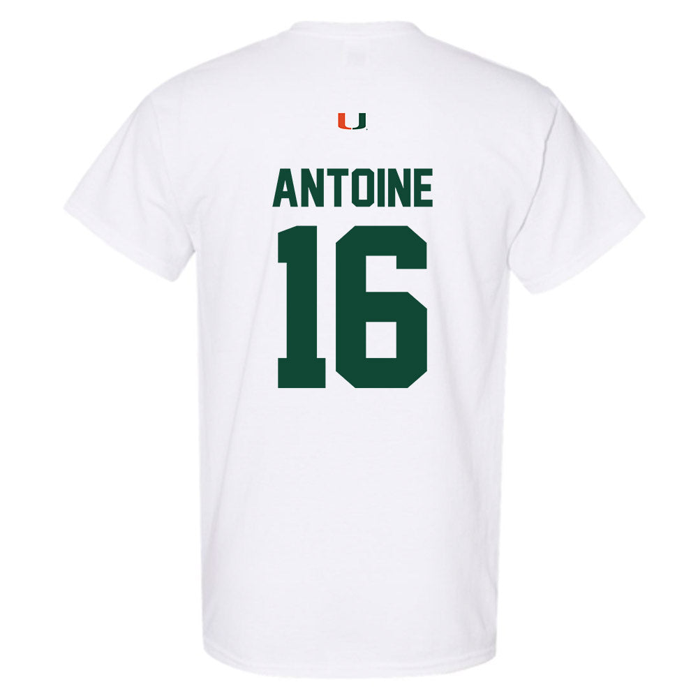 Miami - NCAA Football : Jaboree Antoine - Classic Shersey T-Shirt-1