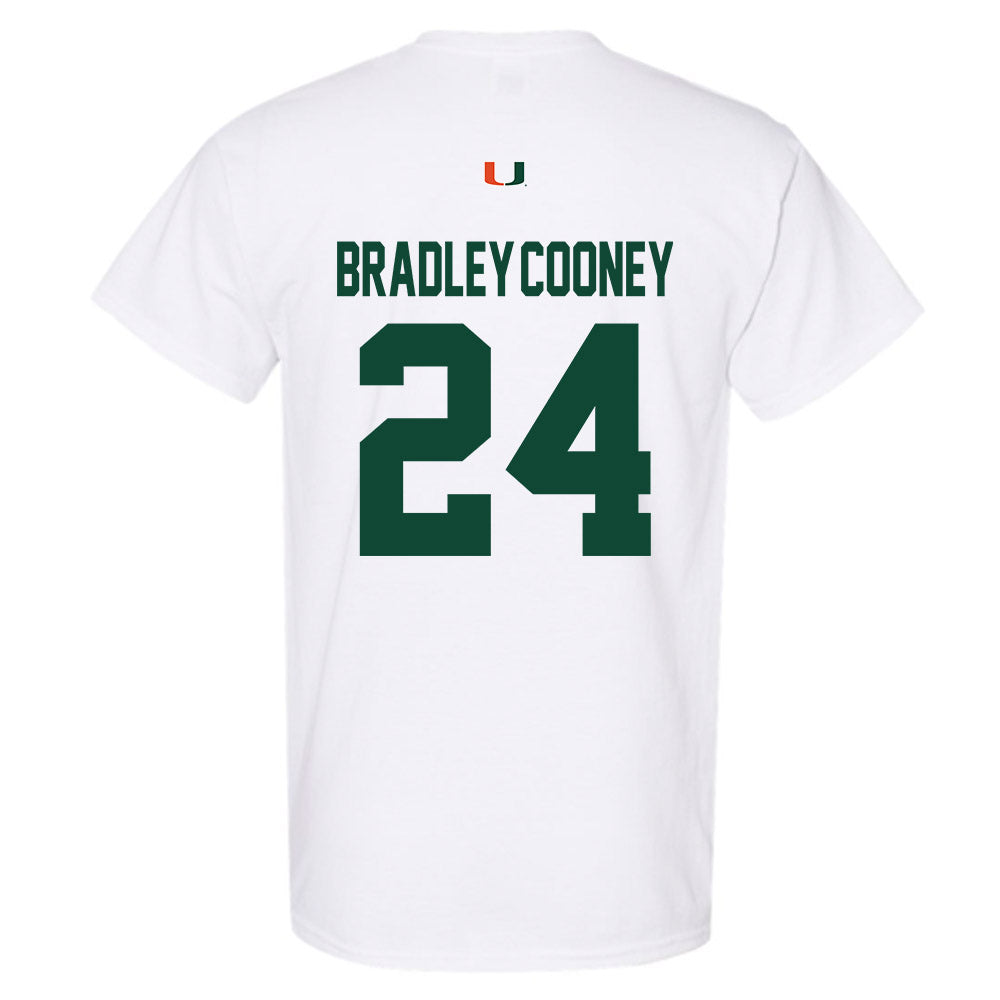 Miami - NCAA Baseball : Packy Bradley-Cooney - Classic Shersey T-Shirt-1