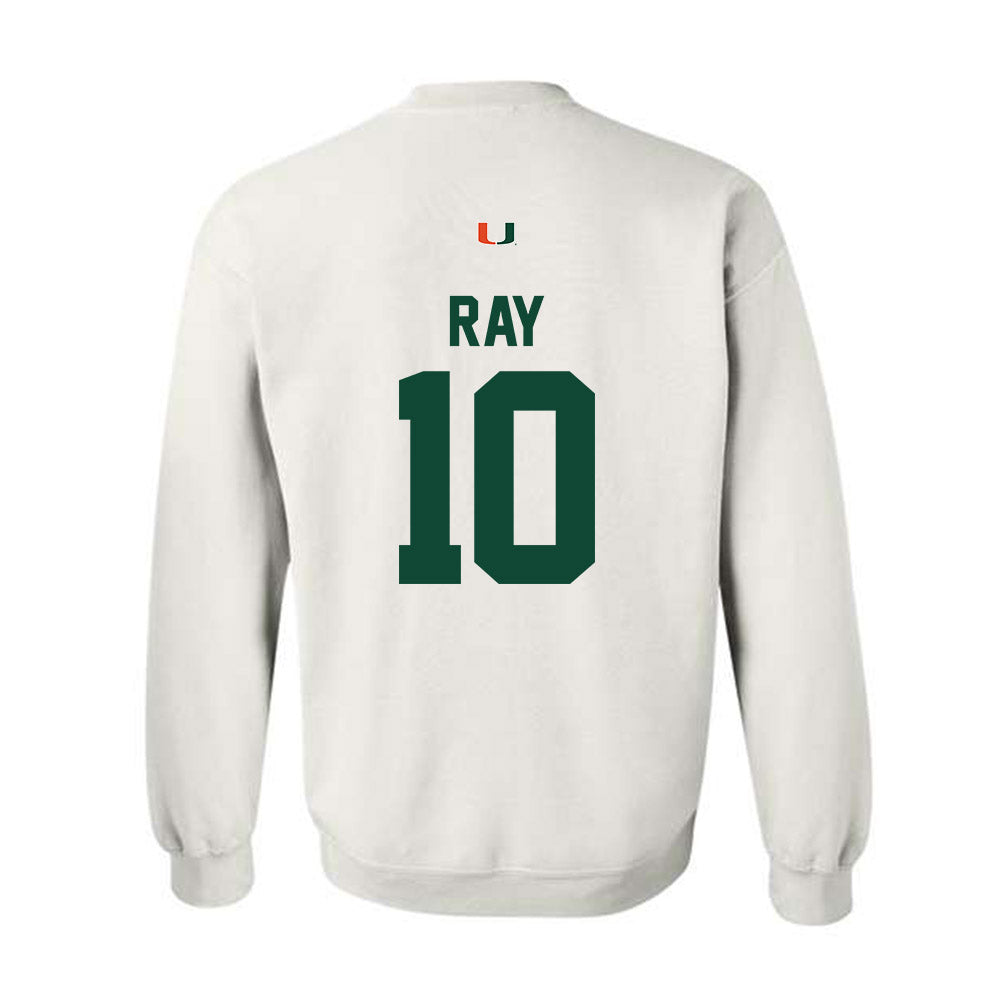 Miami - NCAA Baseball : Aidan Ray - Classic Shersey Crewneck Sweatshirt-1