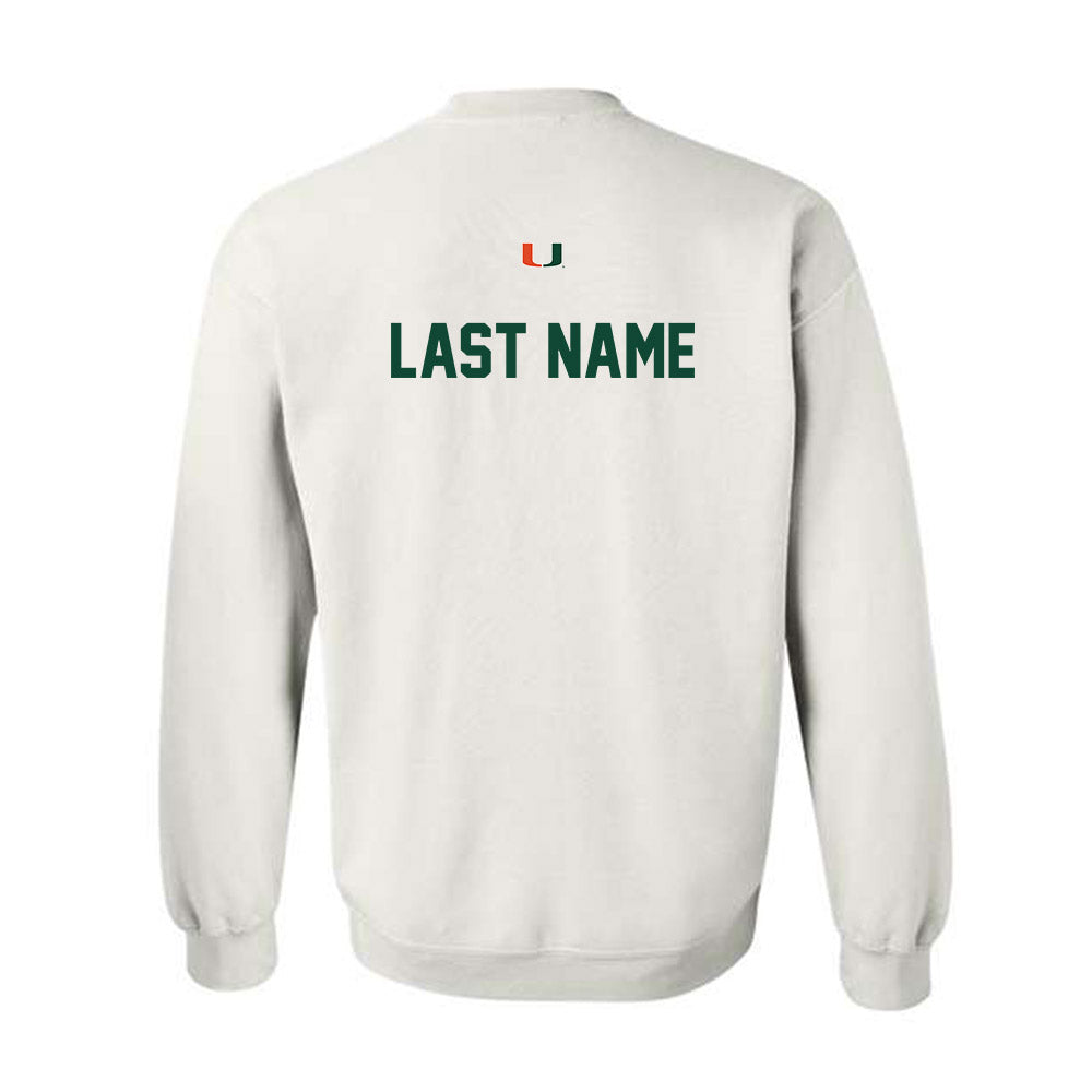 Miami - NCAA Women's Rowing : Mahaila Bouman - Classic Shersey Crewneck Sweatshirt-1