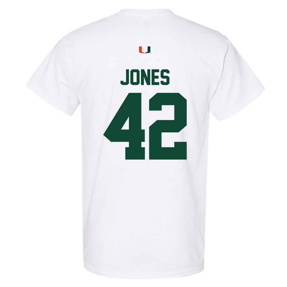 Miami - NCAA Football : Artavius Jones - Classic Shersey T-Shirt-1