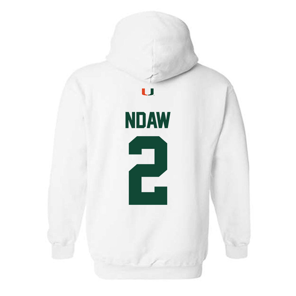 Miami - NCAA Women's Soccer : Dieynaba Ndaw - Classic Shersey Hooded Sweatshirt