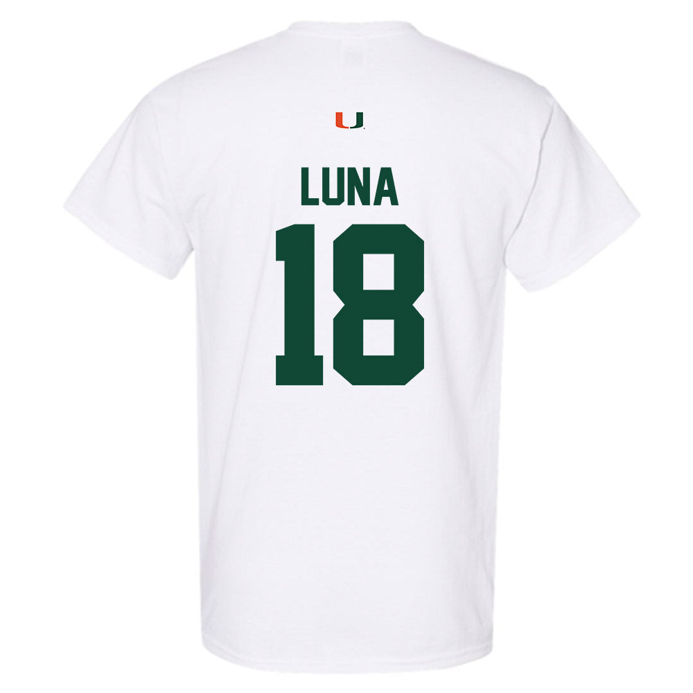 Miami - NCAA Football : Riply Luna - Classic Shersey T-Shirt-1