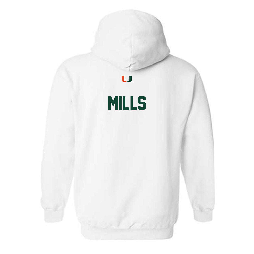 Miami - NCAA Women's Track & Field : Jemima Mills - Classic Shersey Hooded Sweatshirt-1